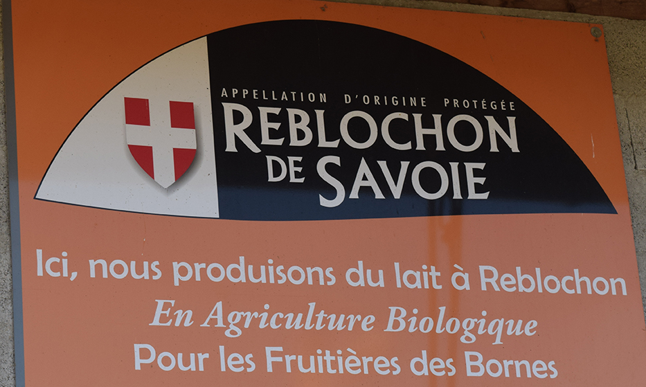 Exploitation agricole bio à Arbusigny