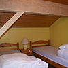 Chambre séparée avec 2 lits simples